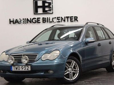 Begagnad Mercedes C240 170 HK (125 kW) 2003 Blå Kombi