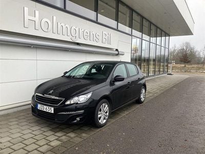 Svart Begagnad 2015 Peugeot 308 Halvkombi | 84 900 kr (Marknadspris)