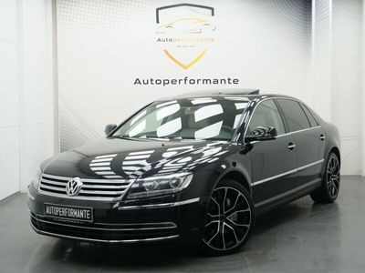 begagnad VW Phaeton LWB 3.0 V6 TDI 4M Taklucka Lång 245hk