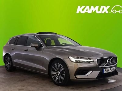 Begagnad Volvo V60 Inscription 349 HK (256 kW) 2022 Silver/grå Kombi