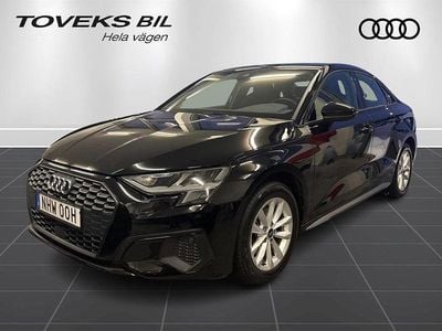 Brilliantsvart Begagnad 2023 Audi A3 Proline Sedan | 239 000 kr (Marknadspris)