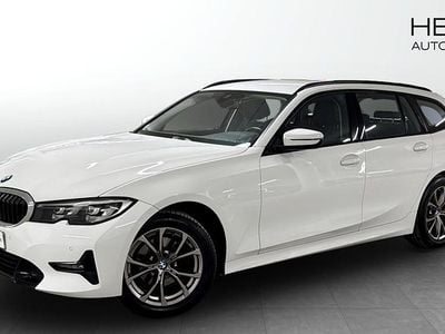 Vit Begagnad 2019 BMW 320 Sport Line Kombi | 248 700 kr (Marknadspris)