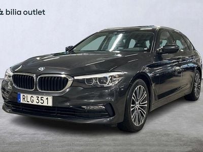 Begagnad BMW 520 Sport Line 190 HK (139 kW) 2017 Grå Kombi