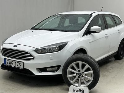 Vit Begagnad 2018 Ford Focus Titanium Kombi | 94 800 kr (Marknadspris)