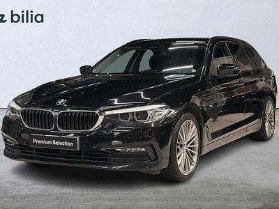Begagnad BMW 520 Sport Line 190 HK (139 kW) 2017 Svart Kombi