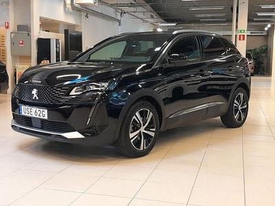 Svart (svart metallic) Begagnad 2024 Peugeot 3008 GT SUV | 249 900 kr (Bra pris)