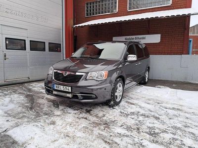 Grå Begagnad 2014 Lancia Voyager Minibuss | 149 900 kr (Marknadspris)