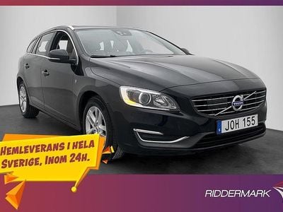 Svart Begagnad 2015 Volvo V60 Kombi | 169 800 kr