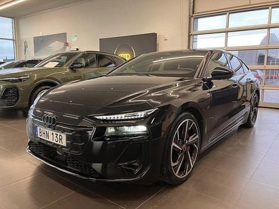 Svart Begagnad 2025 Audi A6 e-tron S-Line Sedan | 899 000 kr (Marknadspris)