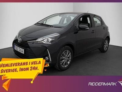 Begagnad Toyota Yaris Active 112 HK (82 kW) 2017 Svart Halvkombi