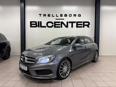 Begagnad Mercedes A200 AMG line 136 HK (100 kW) 2015 Grå Halvkombi