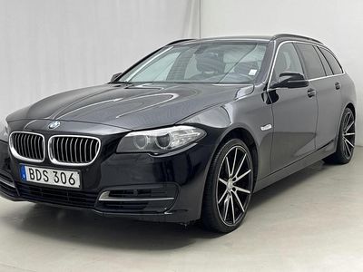 Svart Begagnad 2014 BMW 520 Kombi | 109 000 kr (Superpris)