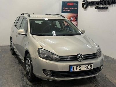 Begagnad VW Golf VI 102 HK (75 kW) 2011 Brun Halvkombi