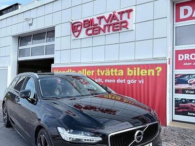 Svart Begagnad 2019 Volvo V90 Momentum Kombi | 179 900 kr