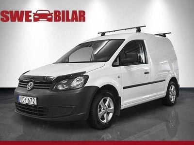 Vit Begagnad 2015 VW Caddy Minibuss | 99 900 kr (Marknadspris)