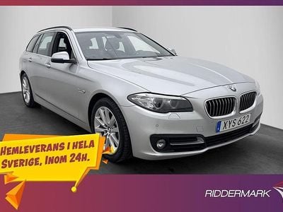 Silver Begagnad 2017 BMW 520 M Sport Kombi | 179 900 kr