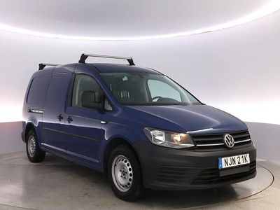 Blå Begagnad 2019 VW Caddy Maxi Minibuss | 159 000 kr