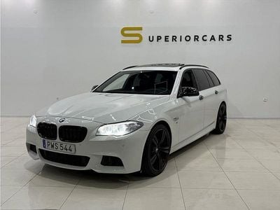 Vit Begagnad 2017 BMW 520 M Sport Kombi | 169 900 kr (Marknadspris)