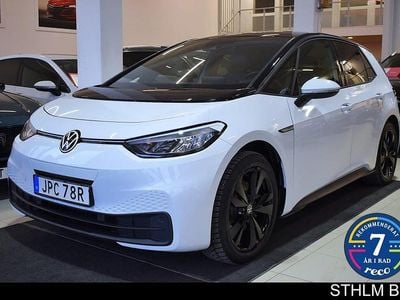 Begagnad VW ID.3 Pro 150 kW (204 HK) 2022 Vit Halvkombi