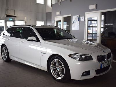 begagnad BMW 520 d xDrive Touring M Sport Pano Drag Sv-Såld