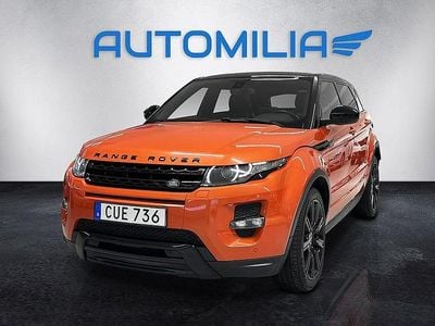 Begagnad Land Rover Range Rover evoque 190 HK (139 kW) 2014 Orange SUV