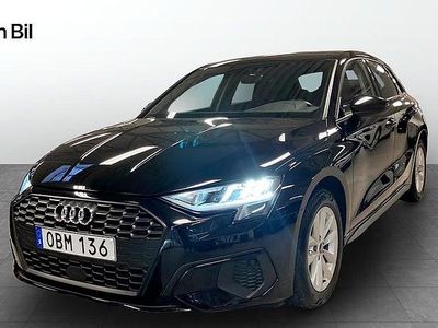Svart Begagnad 2022 Audi A3 Sportback Proline Halvkombi | 224 000 kr (Marknadspris)