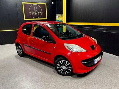 Röd Begagnad 2007 Peugeot 107 Halvkombi | 32 900 kr (Dyr)