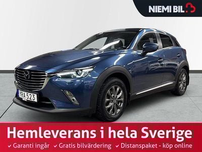 Begagnad Mazda CX-3 150 HK (110 kW) 2018 Blå SUV