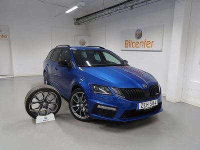 Begagnad Skoda Octavia RS 184 HK (135 kW) 2018 Blå Kombi