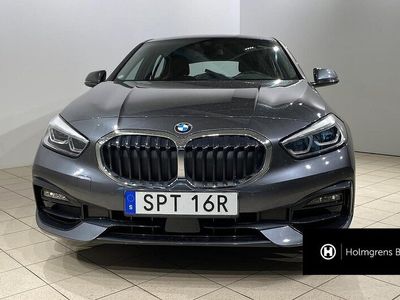 begagnad BMW 118 Aut Sport Line LED PDC BSI 2020, Halvkombi