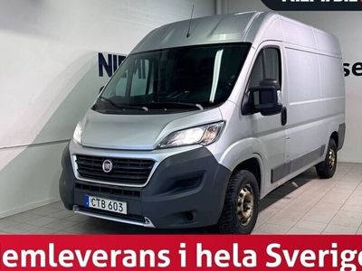 begagnad Fiat Ducato Skåpbil 3.5t L2H2 Kamera Dvärm Nybes SoV 2014, Transportbil