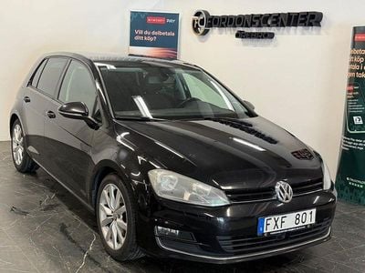 Begagnad VW Golf VII 140 HK (102 kW) 2013 Svart Halvkombi