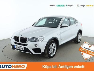 Begagnad BMW X4 190 HK (139 kW) 2016 Vit SUV