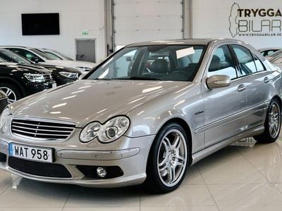 Silver Begagnad 2004 Mercedes C55 AMG Avantgarde Sedan | 224 900 kr