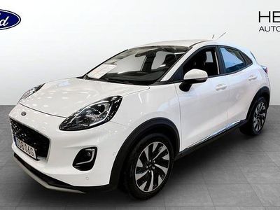 Vit Begagnad 2024 Ford Puma Titanium Halvkombi | 249 000 kr (Marknadspris)