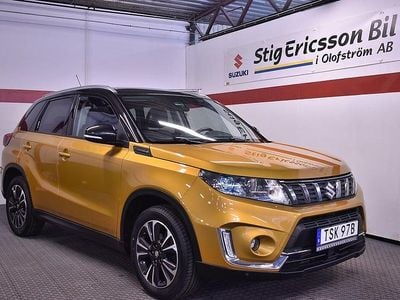 Begagnad Suzuki Vitara 140 HK (102 kW) 2019 Gul SUV