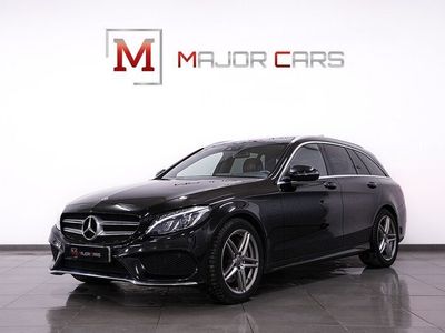 begagnad Mercedes C250 T d AMG Pano Burmester Luftfjädring Drag