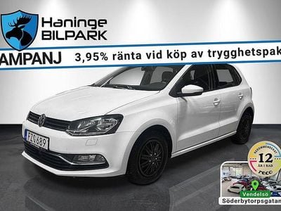 Vit Begagnad 2016 VW Polo Halvkombi | 119 995 kr (Marknadspris)