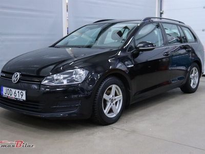 Begagnad VW Golf VII Style 111 HK (81 kW) 2015 Svart Kombi