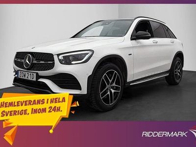 Vit Begagnad 2021 Mercedes GLC300 AMG | 414 800 kr (Lite dyr)