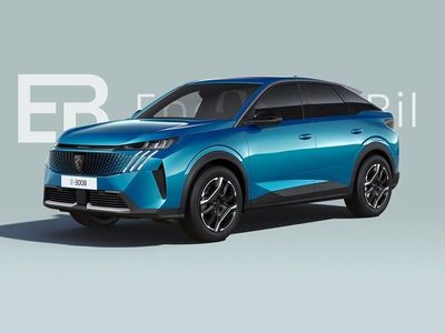 Blå Ny 2025 Peugeot e-3008 SUV | 499 900 kr