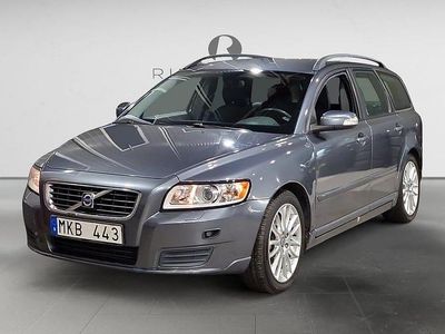 Grå Begagnad 2007 Volvo V50 Kinetic Kombi | 49 900 kr (Dyr)