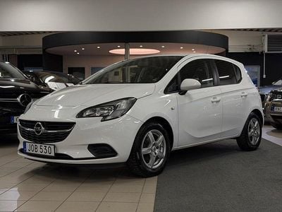 Begagnad Opel Corsa Enjoy 90 HK (66 kW) 2015 Vit Halvkombi