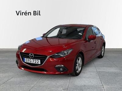 Röd Begagnad 2015 Mazda 3 Inclusive Halvkombi | 130 000 kr (Bra pris)