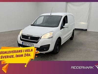 Vit Begagnad 2016 Peugeot Partner Minibuss | 89 800 kr (Bra pris)