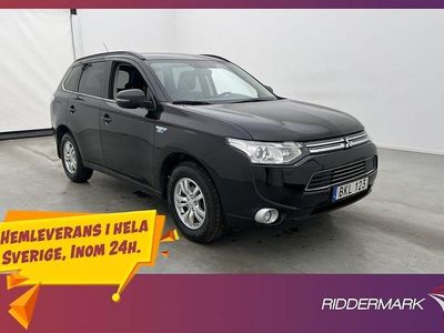 Svart Begagnad 2014 Mitsubishi Outlander SUV | 169 900 kr (Marknadspris)
