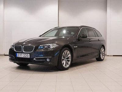 Brun Begagnad 2015 BMW 520 Luxury Line Kombi | 164 800 kr (Marknadspris)