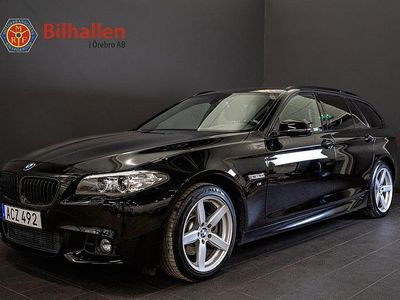 Svart Begagnad 2015 BMW 520 M Sport Kombi | 169 000 kr (Lite dyr)