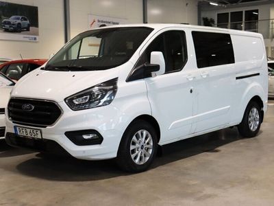 begagnad Ford Transit Custom Crew Van 2.0 170HK Aut Leasbar/Dragkrok