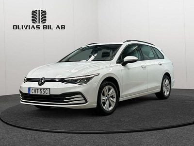 Vit Begagnad 2021 VW Golf VIII Kombi | 234 400 kr (Marknadspris)